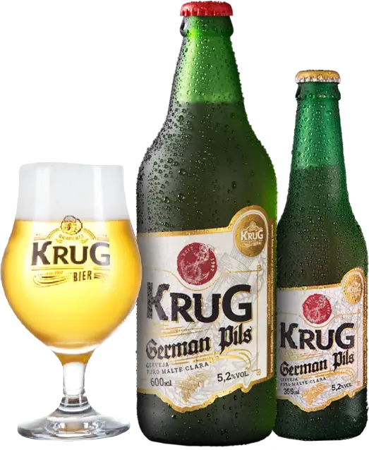 Garrafa da Krug German Pils